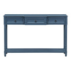 Table console avec tiroirs pour entrée