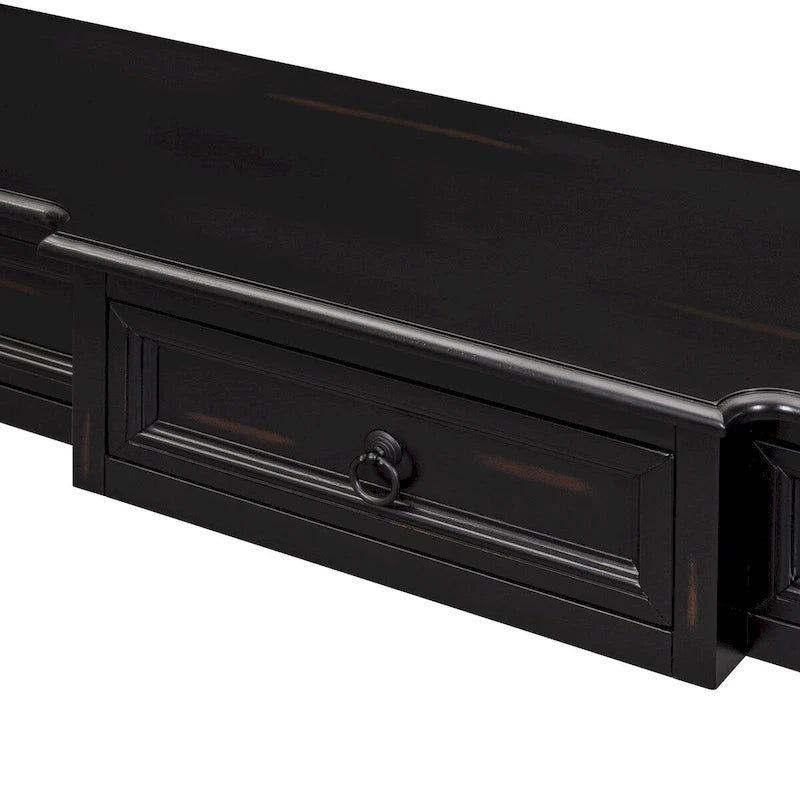 Table console avec tiroirs pour entrée