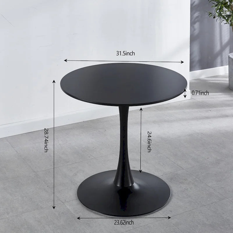 Ensemble table et salle à manger de cuisine moderne 5 pièces pour 4 à 6 personnes