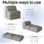 Canapé-lit convertible WOWMAX avec dossier rembourré