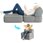 Canapé-lit convertible WOWMAX avec dossier rembourré