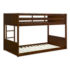 Lit superposé Delphia à profil bas (deux lits simples superposés).