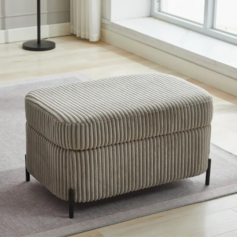 Fauteuil pivotant rembourré de 40,6 cm de large avec coussins