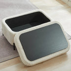 Fauteuil pivotant rembourré de 40,6 cm de large avec coussins