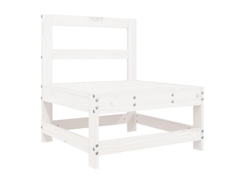 Ensemble de mobilier de jardin en pin blanc - dlz1766584105029