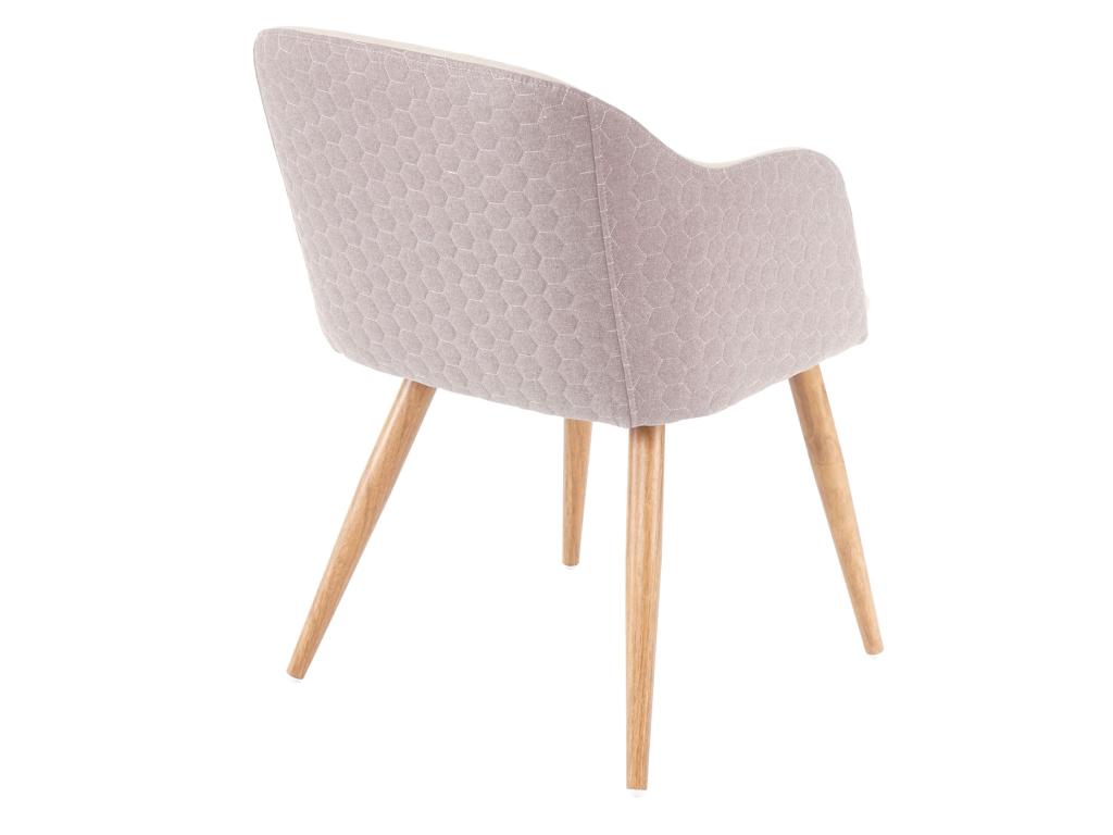 Fauteuil d'appoint en tissu beige