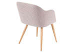 Fauteuil d'appoint en tissu beige