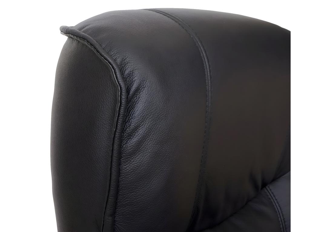 Fauteuil d'appoint noir - dlz1766583991641