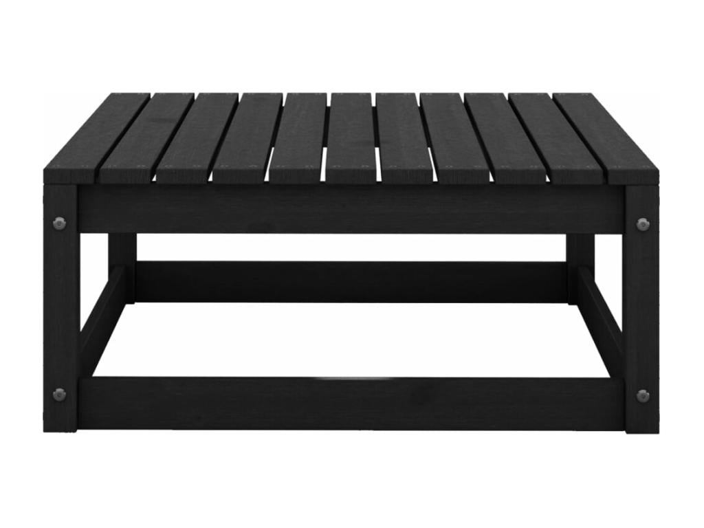 Ensemble de mobilier de jardin en pin noir - dlz1766583702115