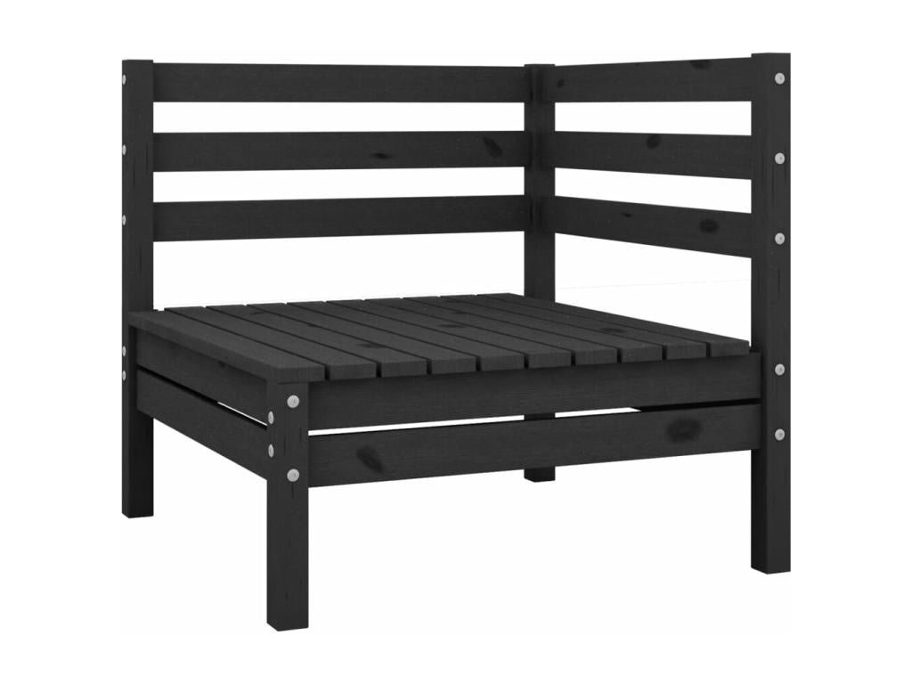 Ensemble de mobilier de jardin en pin noir - dlz1766583987984
